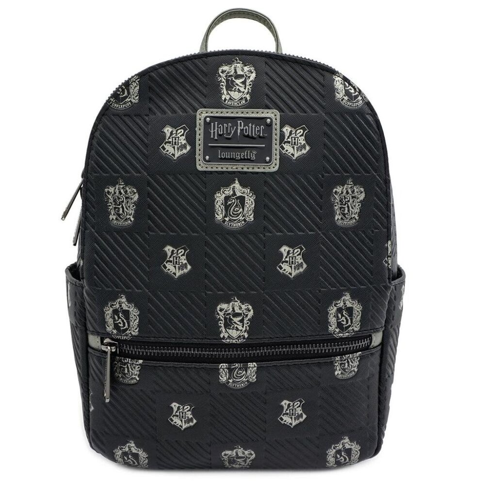 Loungefly Warner Bros. Harry Potter Hogwarts Houses Crests Mini Backpack